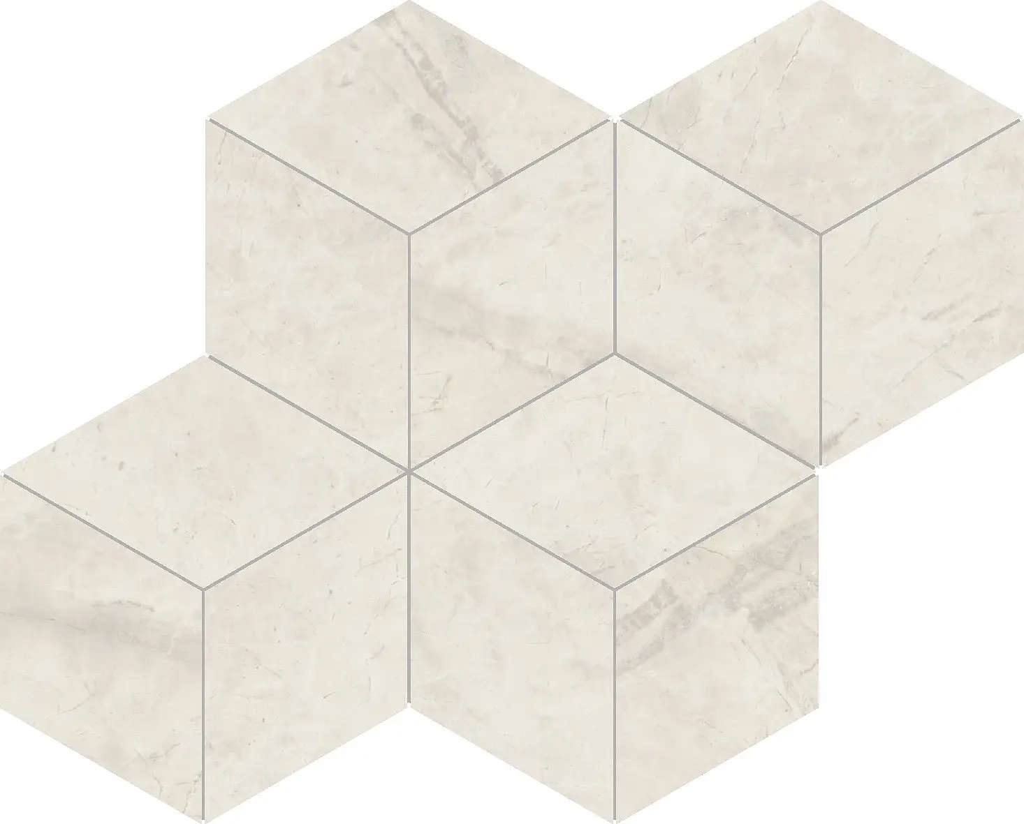 Marvel Calacatta Perla Mosaico Esagono Silk 30×35