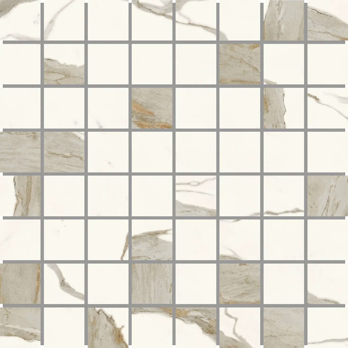 Marvel Calacatta Sublime Mosaico Matt 30×30