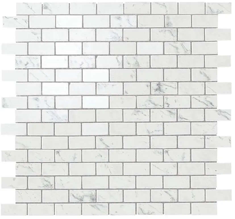 Marvel Carrara Pmosaico Lapp Burattato 29,8×29,8