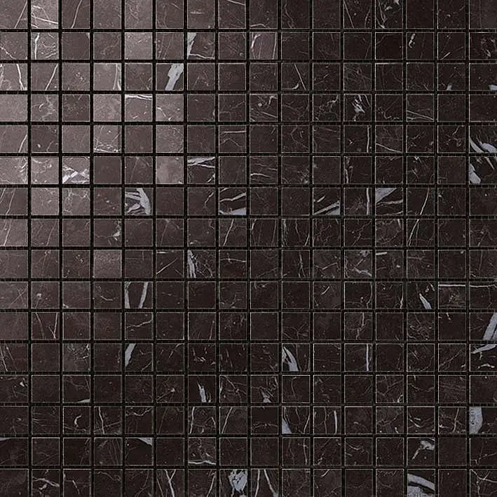 Marvel Nero Marquina Mosaico Lapp 30×30