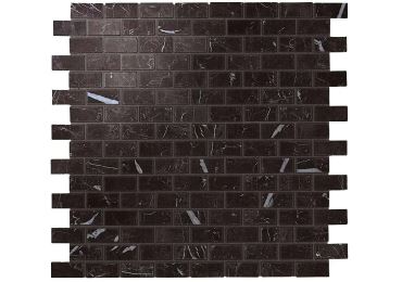 Marvel Nero Mmosaico Lapp Burattato 29,8×29,8