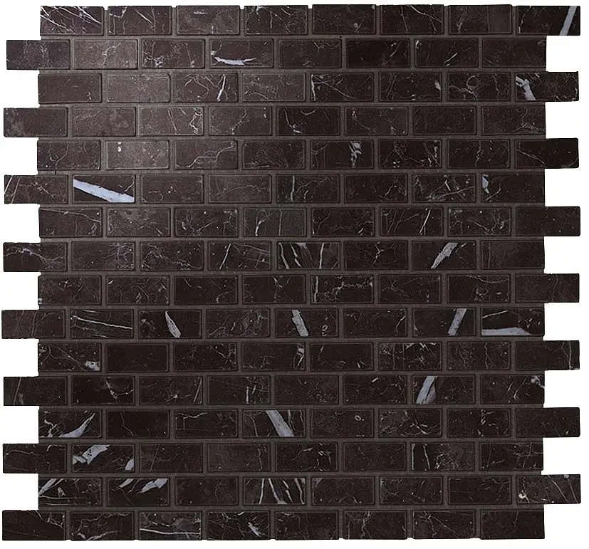 Marvel Nero Mmosaico Lapp Burattato 29,8×29,8