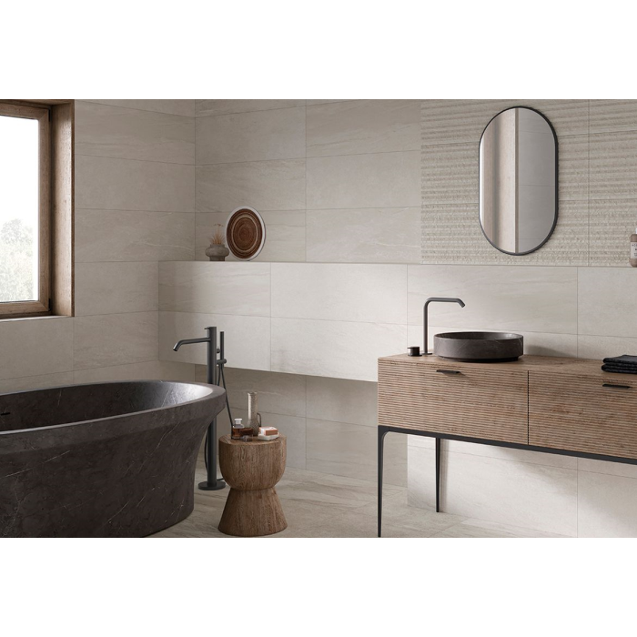 Materia Rel. Blanco 33x100 Materia Rel. Blanco 33x100