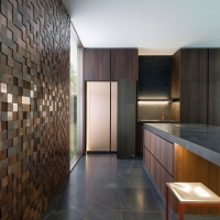Metal Bronze 3D Cubes 30X30