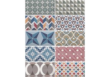Metro Patchwork Colours 7,5X15