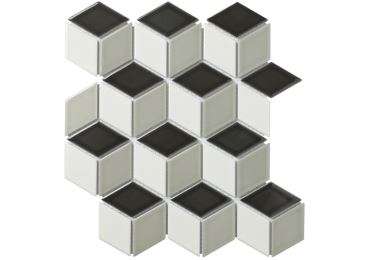 Mix White, Grey, Black Glossy 26,6X30,5
