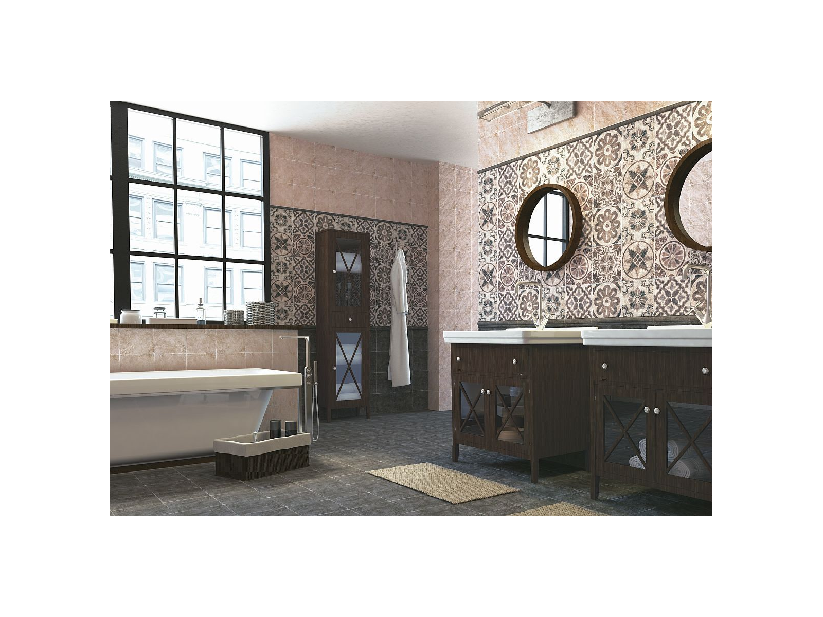 Moldura Costa Cendra 5X20