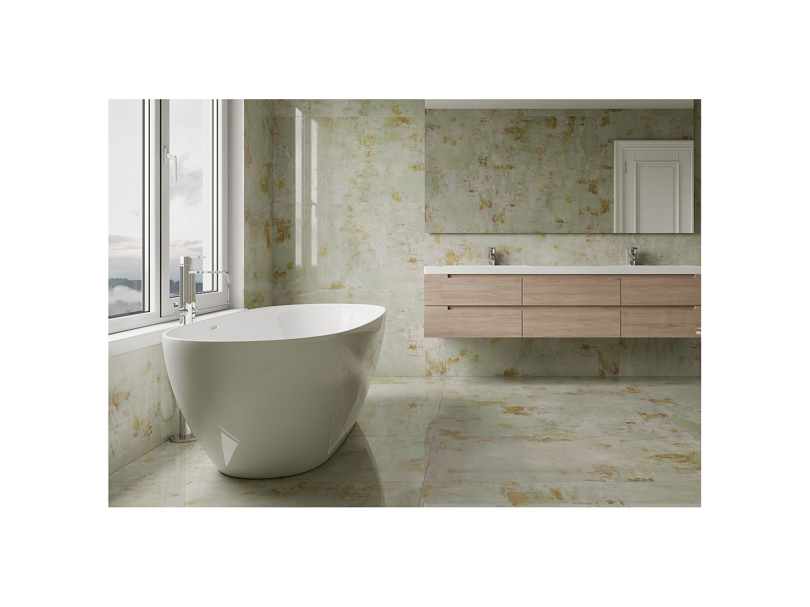 Mood Blue Natural 49,8x99,6