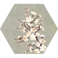 Mood Green Decor Hexagon 25x29