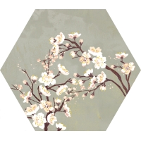 Mood Green Decor Hexagon 25x29