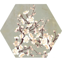 Mood Green Decor Hexagon 25x29