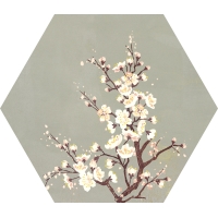 Mood Green Decor Hexagon 25x29