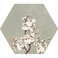 Mood Green Decor Hexagon 25x29