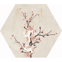 Mood Ivory Decor Hexagon 25x29