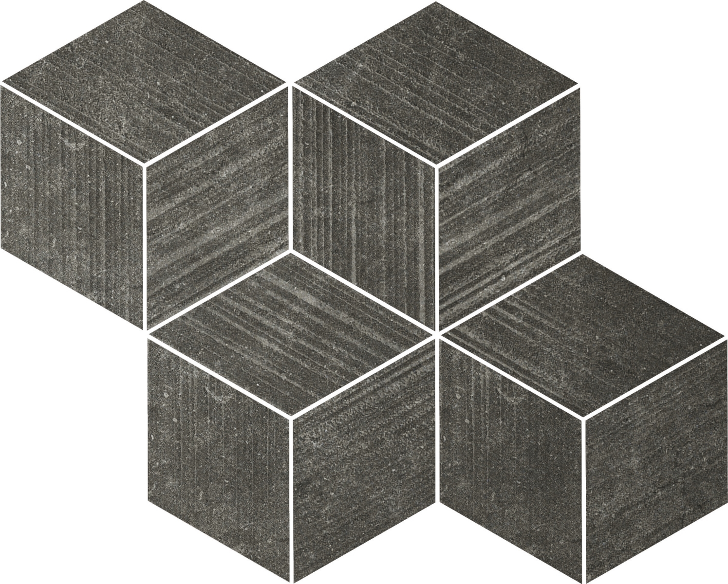 Mosaico Flow Coal 30X37