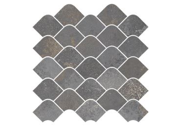 Mosaico Korubo Grafito 30x30
