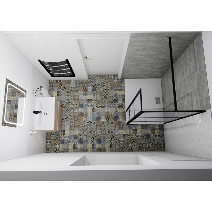 Mosaico Multicolor 45X45