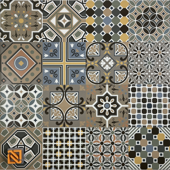 Mosaico Multicolor 45X45