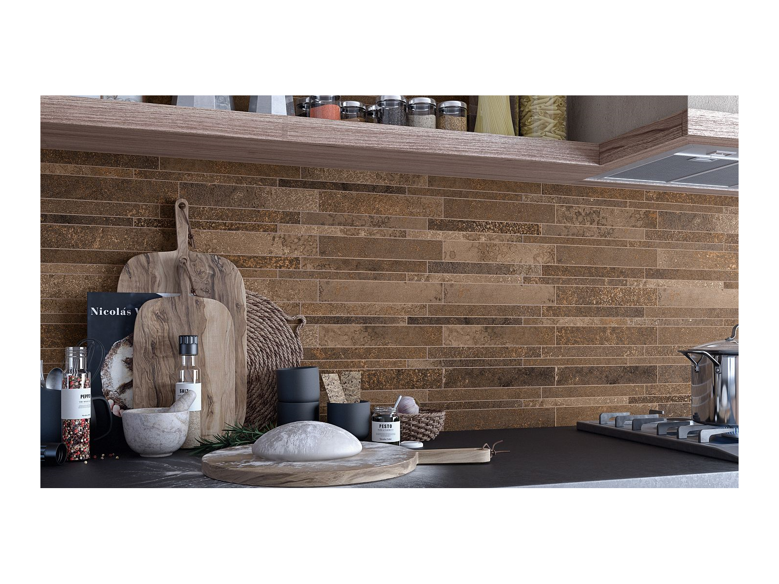 Mosaico Nanti Caldera 30x30