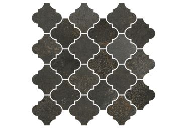 Mosaico Nukak Basalto 30x30