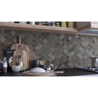 Mosaico Nukak Basalto 30x30