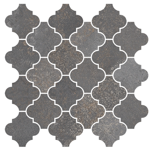 Mosaico Nukak Grafito 30x30