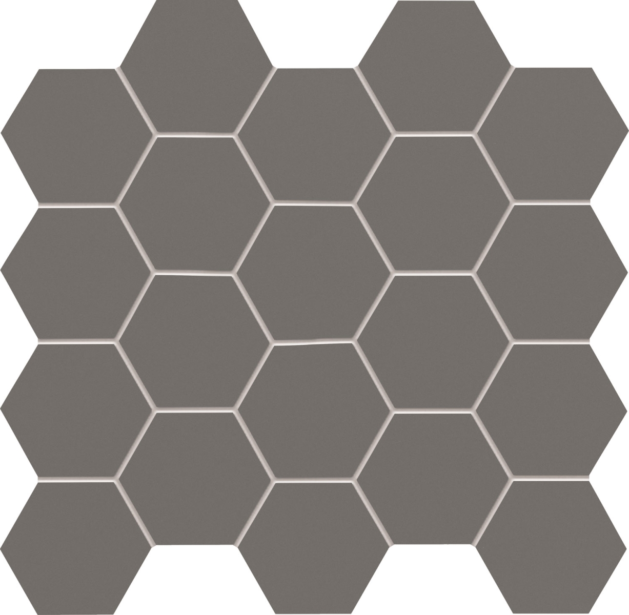 Mozaika  All In White Grey Mat 28,2X30,6
