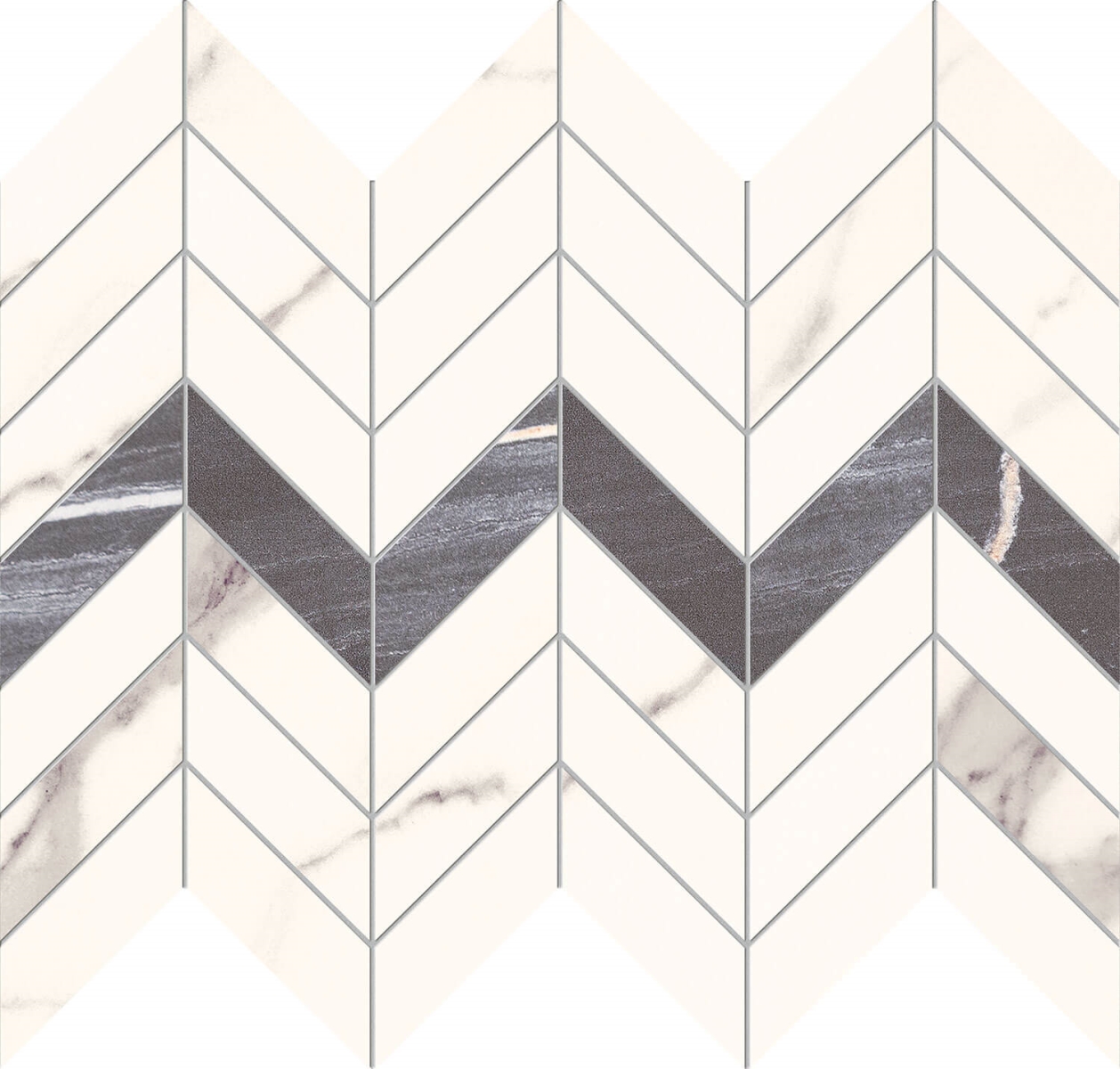 Mozaika  Bonella White Mat 24,6X29,8