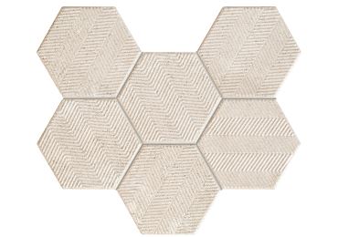 Mozaika  Sfumato Hex Mat 22,1X28,9
