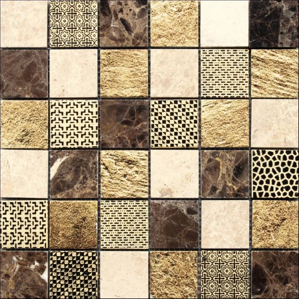 Musa Damasco Marrón 30X30