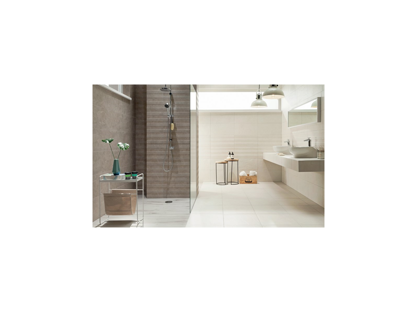 Obklad  Blinds White Struktura Mat Rektifikovaný 29,8X59,8