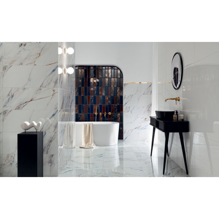 Obklad  Blue Stone Navy Lesk Rektifikovaný 29,8X74,8