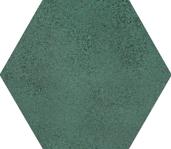 Obklad  Burano Green Hex Mat Rektifikovaný 11X12,5
