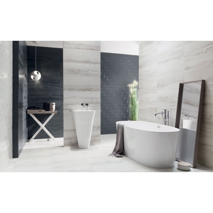 Obklad  Coma Navy Struktura Pololesk 20X20