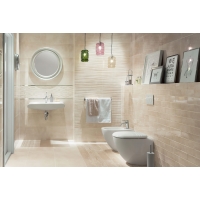Obklad  Estrella Beige Struktura Lesk Rektifikovaný 30X60