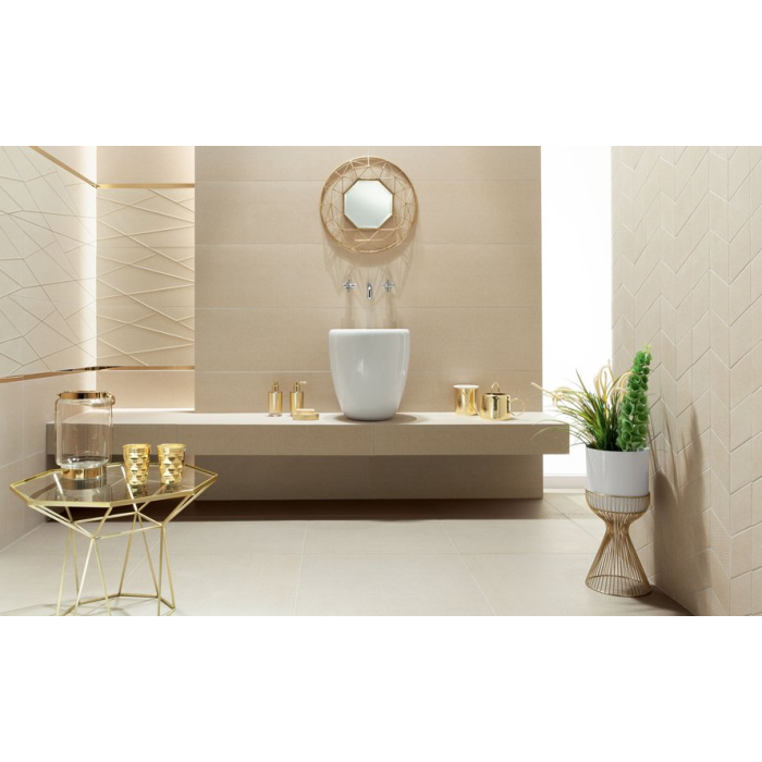 Obklad  House Of Tones White Mat Rektifikovaný 32,8X89,8