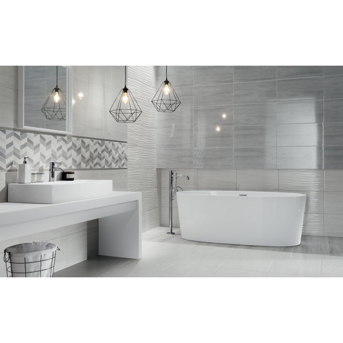 Obklad  Malena Grey Struktura Lesk 30,8X60,8