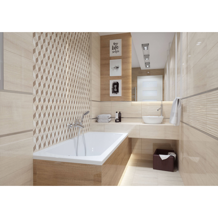 Obklad  Pineta Beige Struktura Lesk 31X61