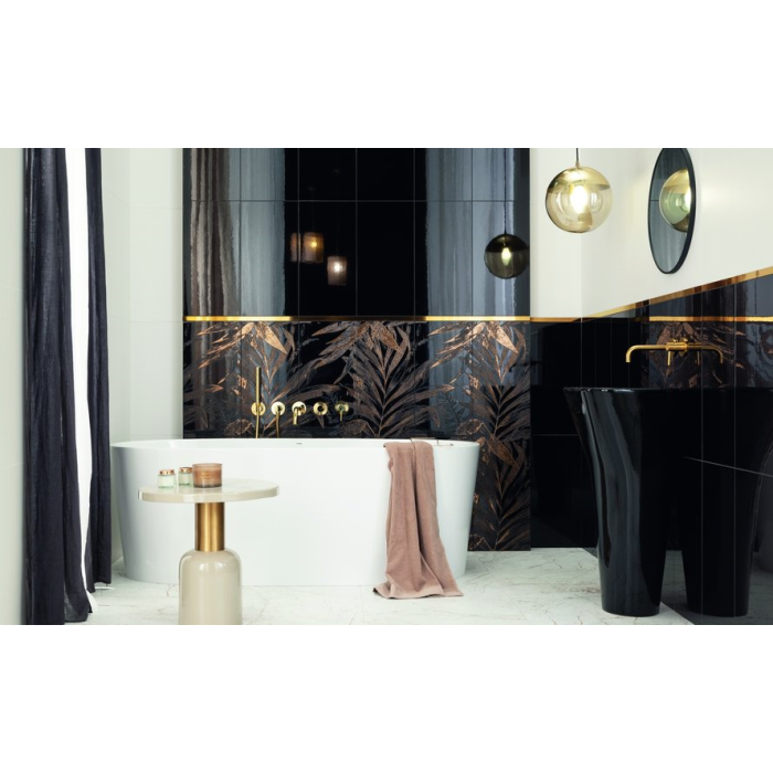 Obklad  Sophi Oro Black Lesk Rektifikovaný 29,8X59,8