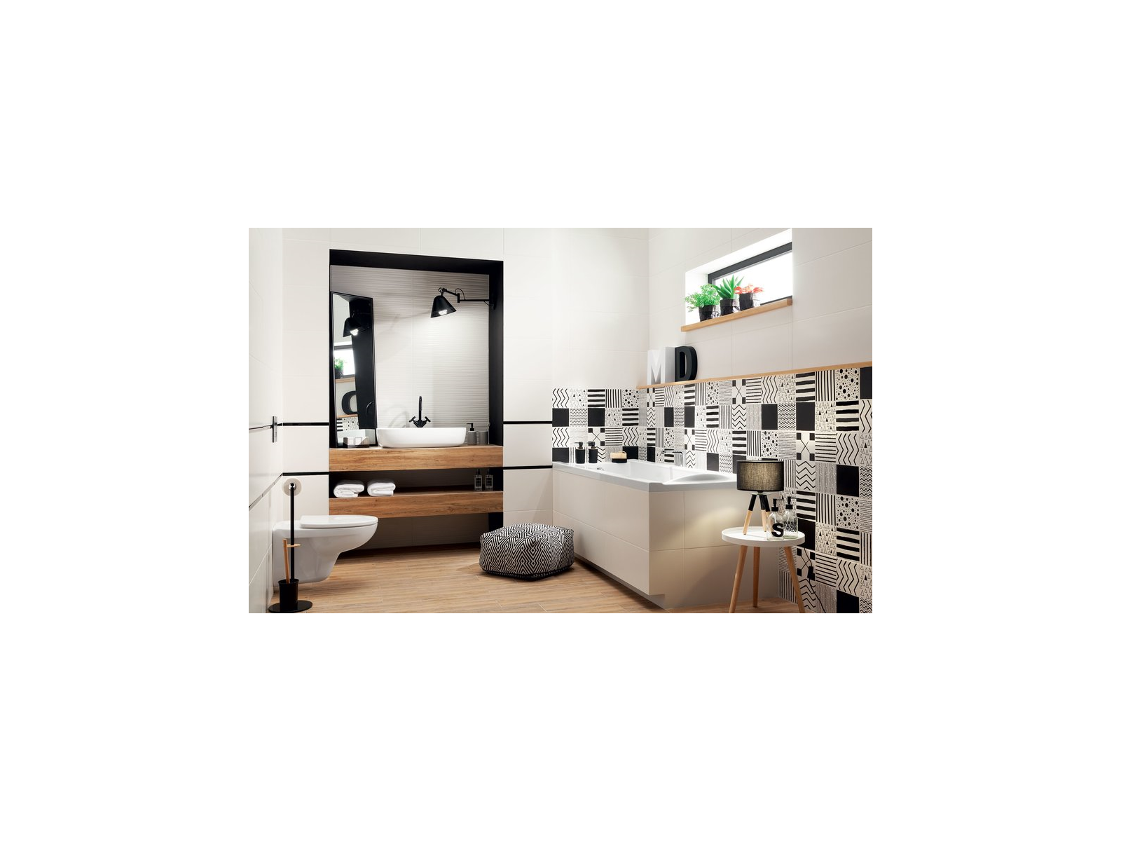 Obklad  Tibi White Struktura Mat 30,8X60,8