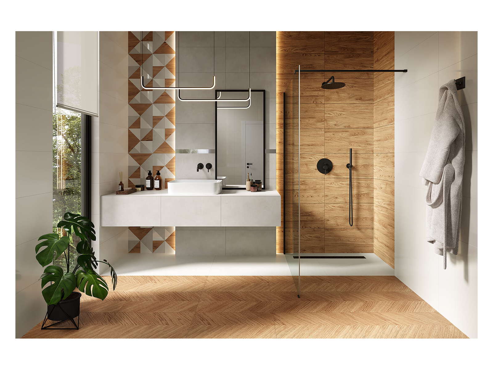 Obklad  Velvetia Patch A Struktura Pololesk 31X61
