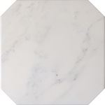Octagon Marmol Blanco 20X20