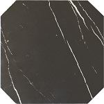 Octagon Marmol Negro 20X20