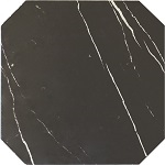 Octagon Marmol Negro 20X20