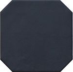 Octagon Negro Mate 20X20