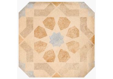 Octogono Turgis Multicolor 20x20