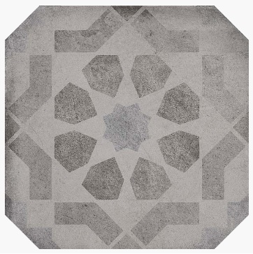 Octogono Turgis Sombra 20x20