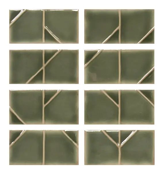 Origami Moss 6.25X12.5