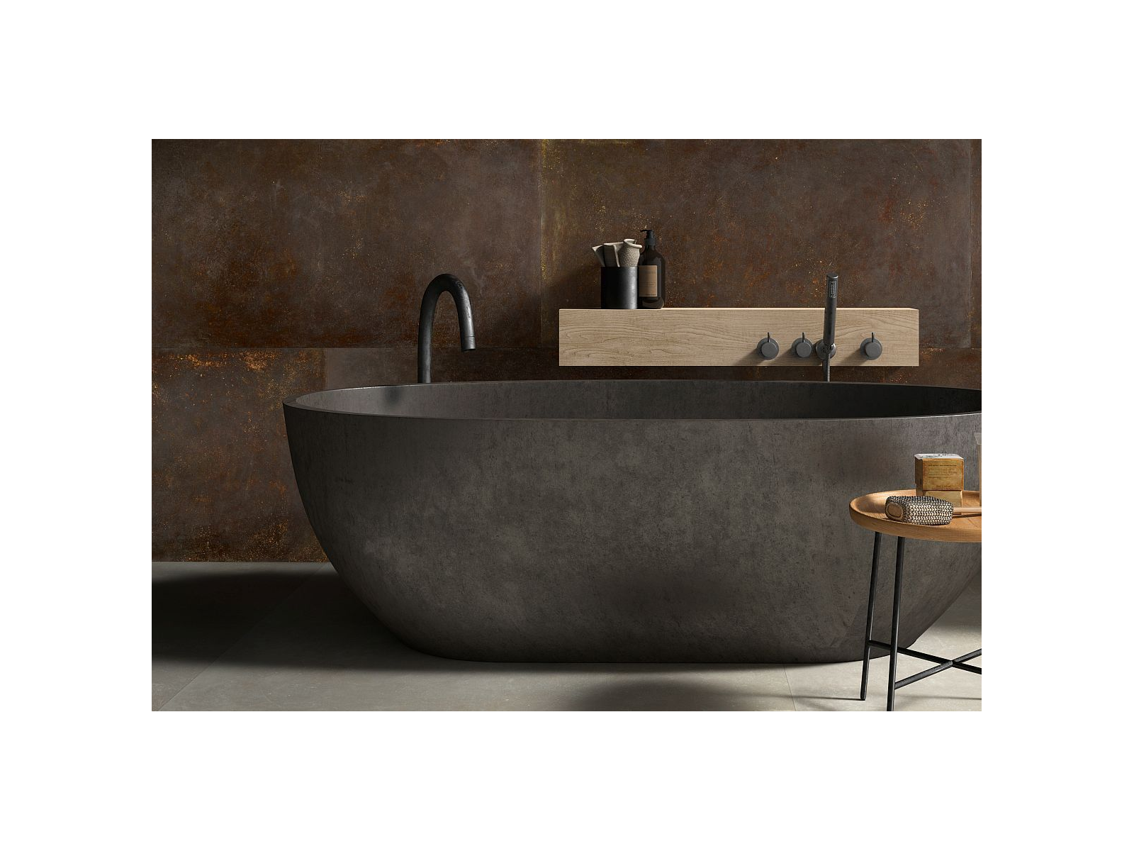 Ozone Brown Decor Hexagon 25x29