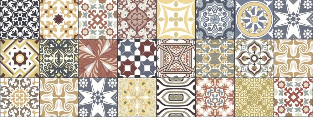 Ozone Patchwork Decor 44,6x119,3